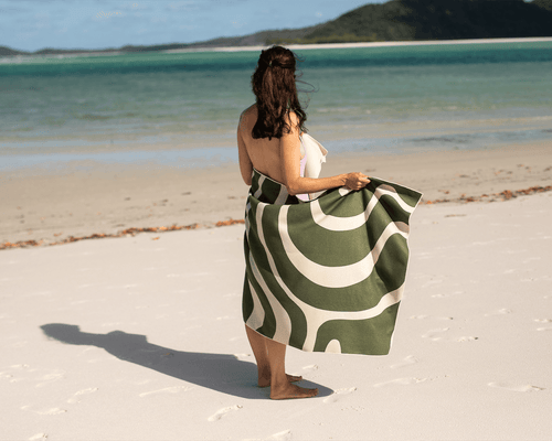 Sand-free towel