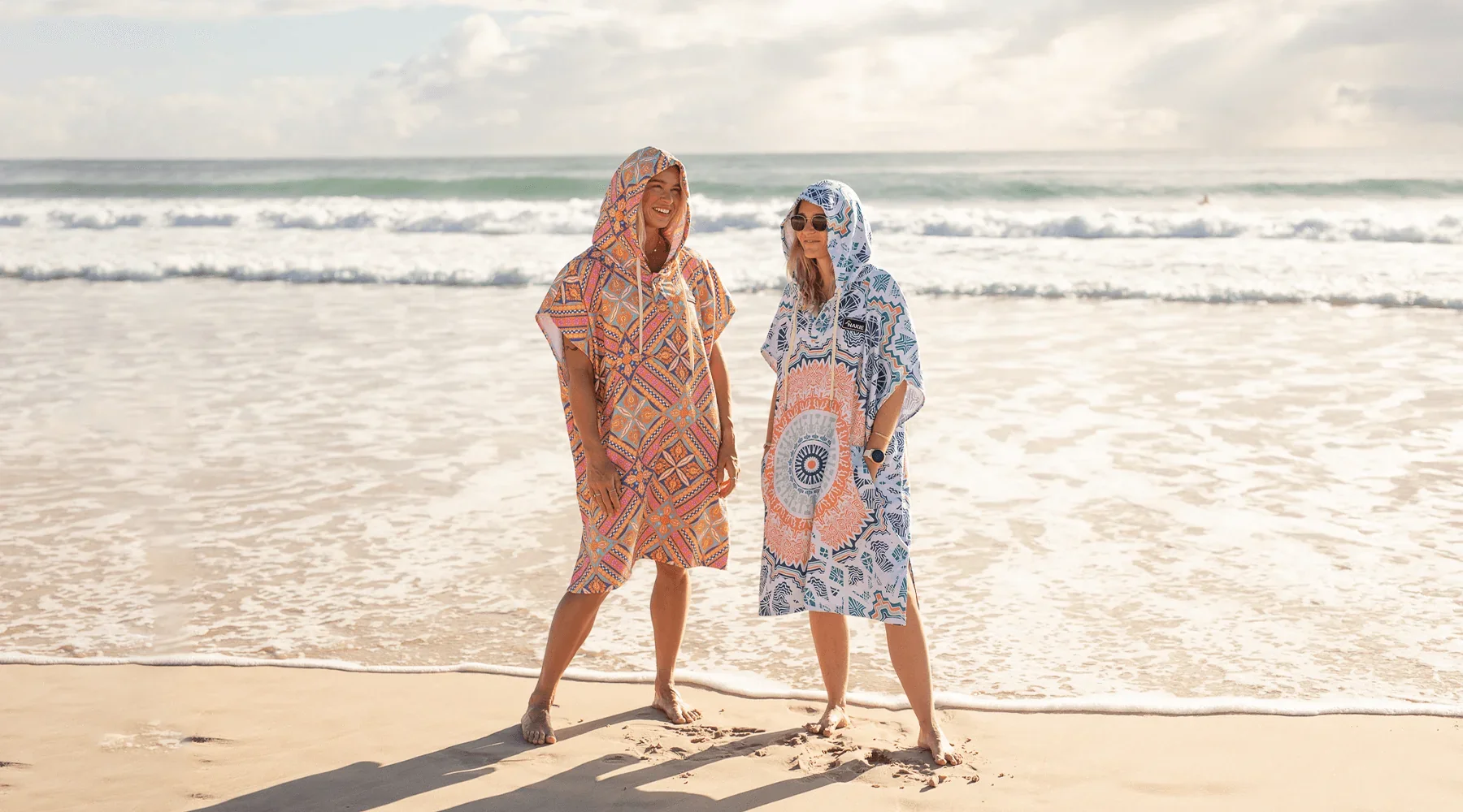 Hooded Towels Nakie on the shore