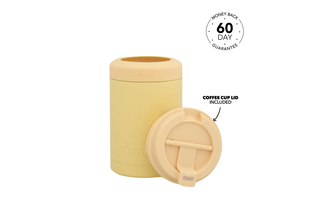 Daisy Yellow Cooler & Coffee Cup