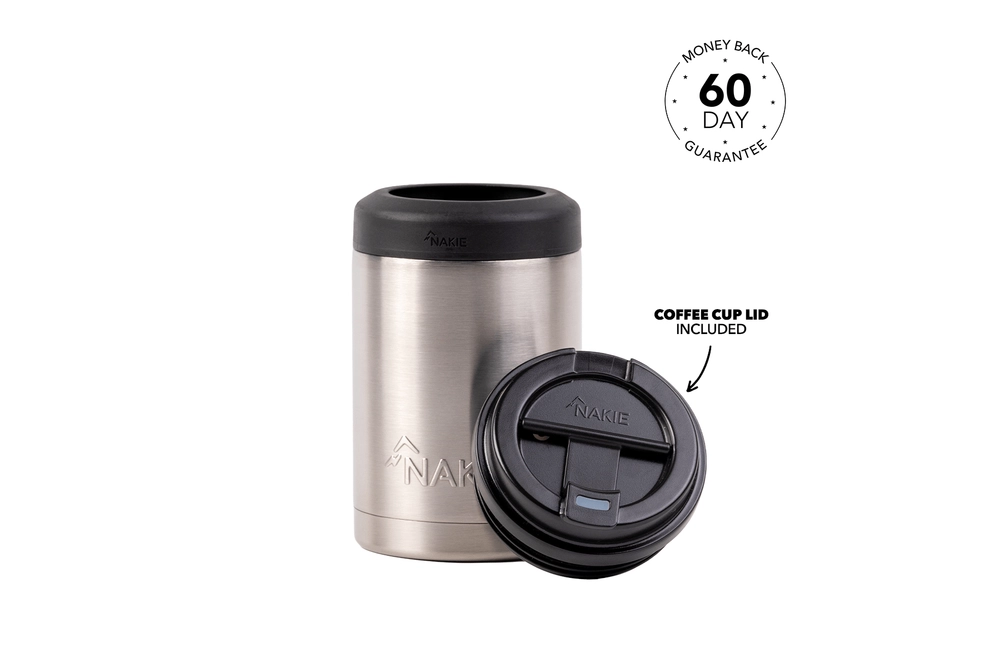 Classic Silver Cooler & Coffee Cup